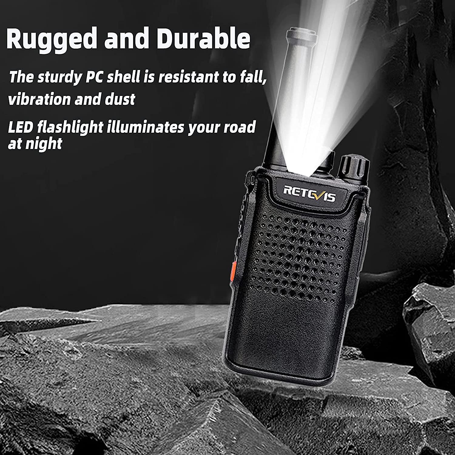 Retevis RT67 Walkie Talkie for Adults,Rechargeable Way Radios with  Earpiece(10 Pack)