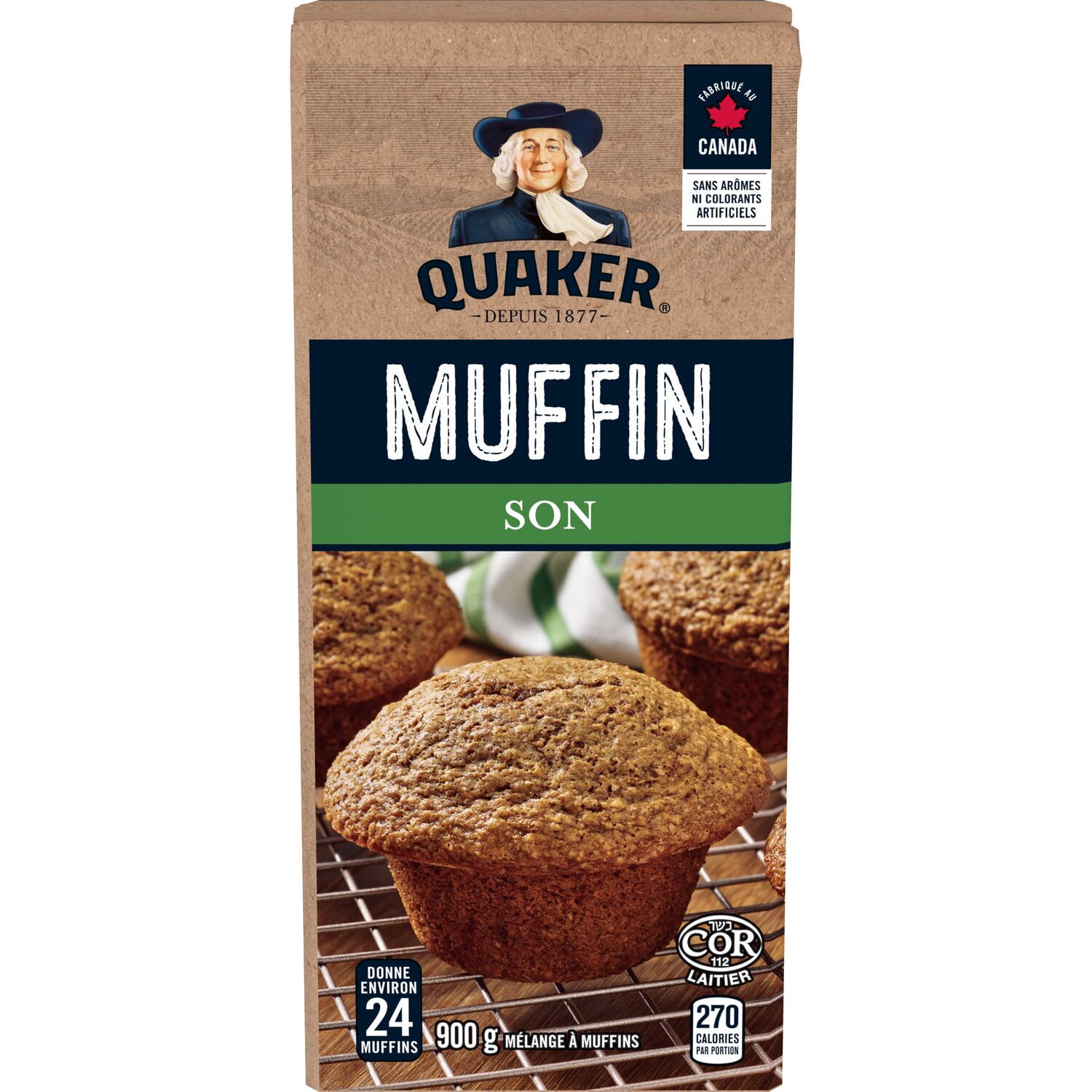 Quaker Mélange à muffins Son