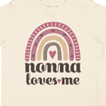 thumbnail image 4 of Inktastic Nonna Loves Me Granddaughter Rainbow Girls Toddler T-Shirt, 4 of 5