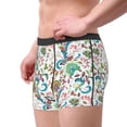thumbnail image 3 of Bingfone Fairy Flower Men's Underwear - Casual Stretch Boxer Briefs-Large, 3 of 7