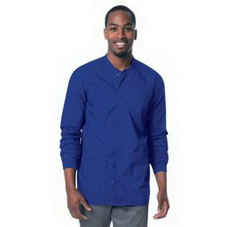 Landau ProFlex Tailored Fit Stretch 3-Pocket Warm-Up Scrub Jacket for Men 3170
