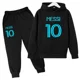 thumbnail image 3 of 024 Sudadera con capucha para niños, conjunto de sudadera con capucha con letras creativas para niños y niñas en edad preescolar de 3 a 13 años, conjunto deportivo de ocio para el sol, 3 of 5