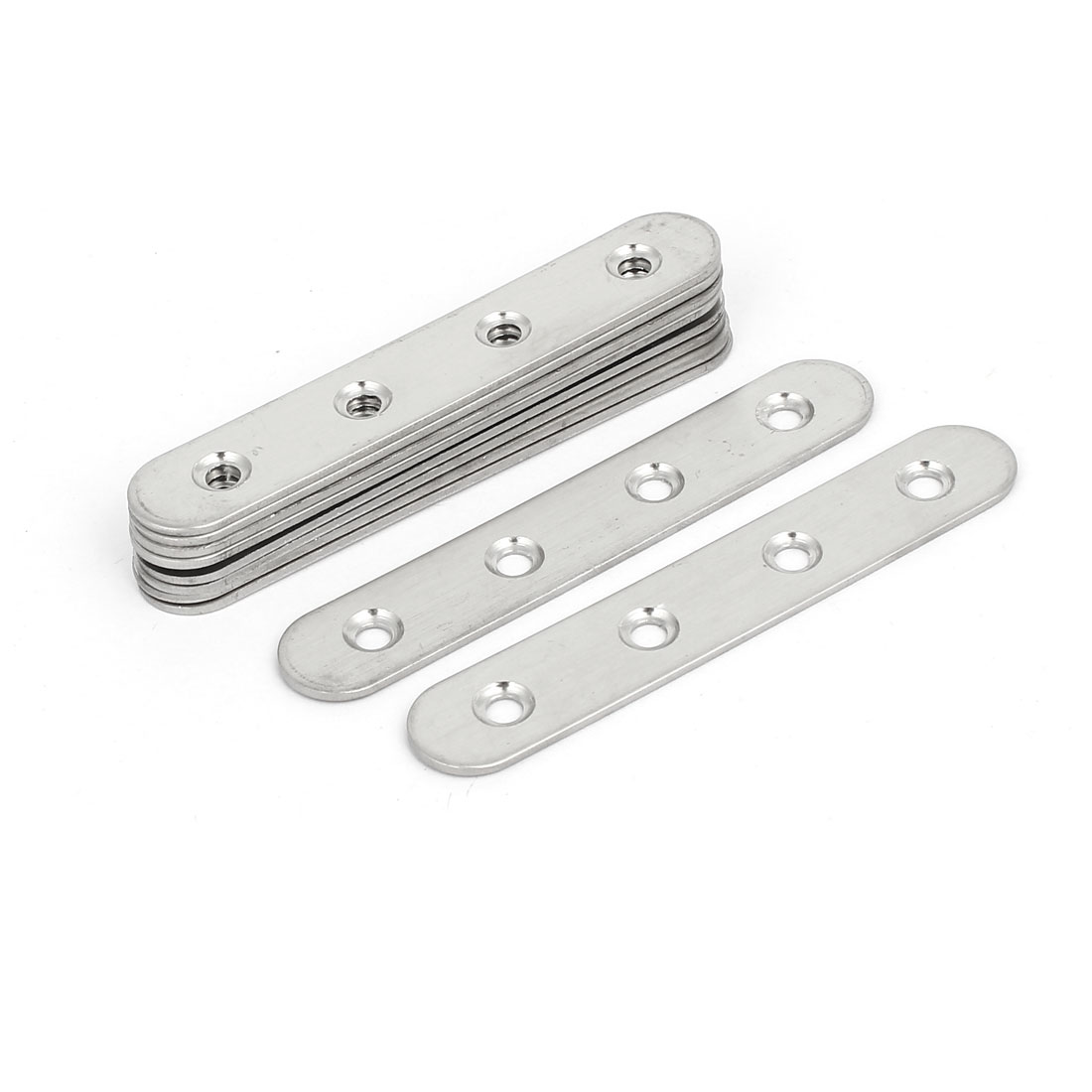 97mmx17mmx2mm Stainless Steel Straight Joining Mending Flat Repair