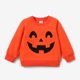 thumbnail image 4 of Sudadera con estampado de Halloween para niña o niño pequeño de PatPat, 4 of 5