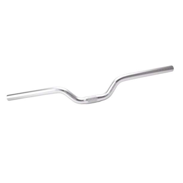 Manillar de bicicleta Manillar de 25,4 mm para bicicletas plegables Accesorios para bicicletas de montaña Plata 58cm