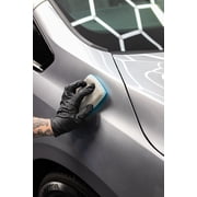 The Rag Company - Ultra No Soak Coating Applicator - Ultra Blue and Ice Grey, 3 in x 5in (6 Pack)