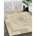 thumbnail image 3 of Ahgly Company Machine Washable Indoor Rectangle Transitional Moccasin Beige Area Rugs, 2' x 3', 3 of 7