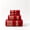 Red, variant on 4-Piece Cotton Towel Set, 430 Gsm, Includes 1 Bath 1 Hand 2 Washcloth for Bathroom Spa Travel