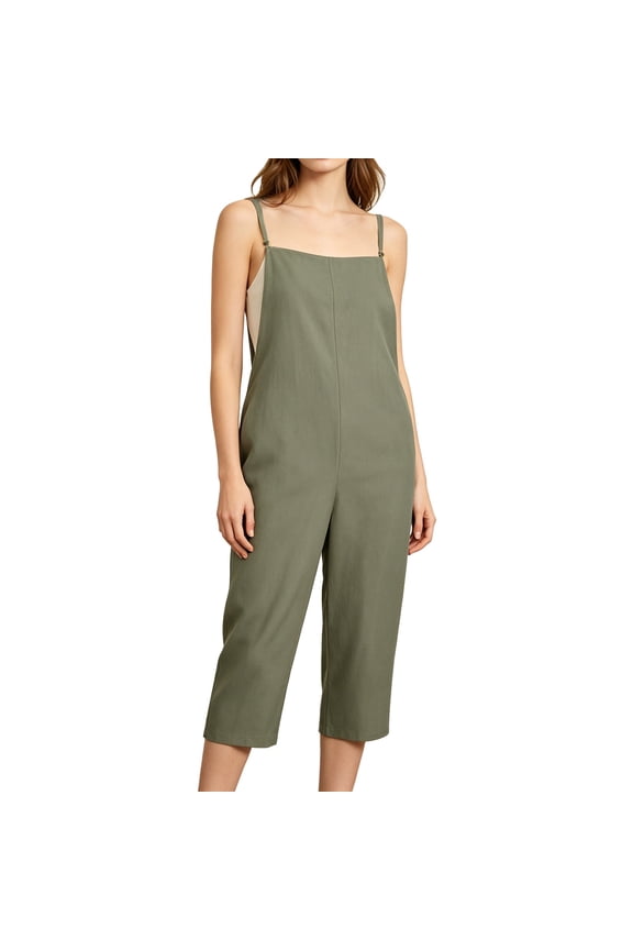 Womens Jumpsuits Wide Leg Loose Fit Romper Chic High Waist Pantsuit Women Fashion