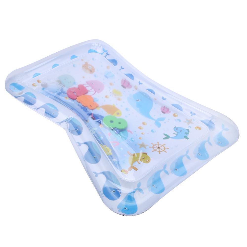 tummy time inflatable water mat