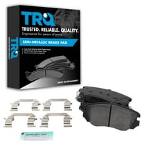 TRQ Front Semi-Metallic Brake Pad Kit for Buick Chevy Equinox GMC Terrain 9-5 BFA21010 Fits select: 2010-2017 CHEVROLET EQUINOX, 2013-2015 CHEVROLET MALIBU