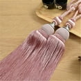 thumbnail image 4 of Naturegr Round Ball 2Pcs Round Ball Tassels Curtain Tieback Rope Holdback Drape Holder Clip Decor, 4 of 8