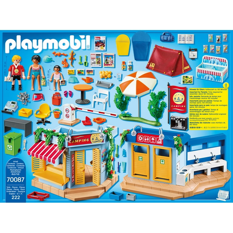 Playmobil 70087 Camping Flerfärgad
