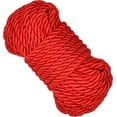 thumbnail image 1 of Casewin All Purpose Rope 8 mm 10M - 32 Feet Length Strong Multifunctional Soft 100% Nylon Rope Natural Twisted Durable Long Ropes(Red), 1 of 7
