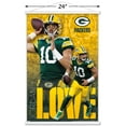 thumbnail image 2 of NFL Green Bay Packers - Jordan Love 24 Wall Poster with Magnetic Frame, 22.375" x 34", 2 of 5