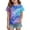 Dark Blue, variant on Tiijoy Galaxy T-Shirt for Girls Short Sleeve O-Neck T Shirt Kids Casual Tshirt, Sizes 3-4T