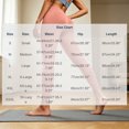 thumbnail image 3 of Yeaiivve Workout Leggings for Women High Waisted Stretchy Yoga Pants Outdoor Cycling Footless Fall Tights Comfy Base Layer Orange L, 3 of 6