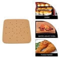 thumbnail image 4 of Air Fryer Parchment Paper Brown 200 Sheets 9.82x9.82in, 4 of 8