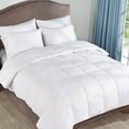thumbnail image 3 of Firefly Lightweight White Goose Nano Down and Feather Comforter - King, 3 of 3