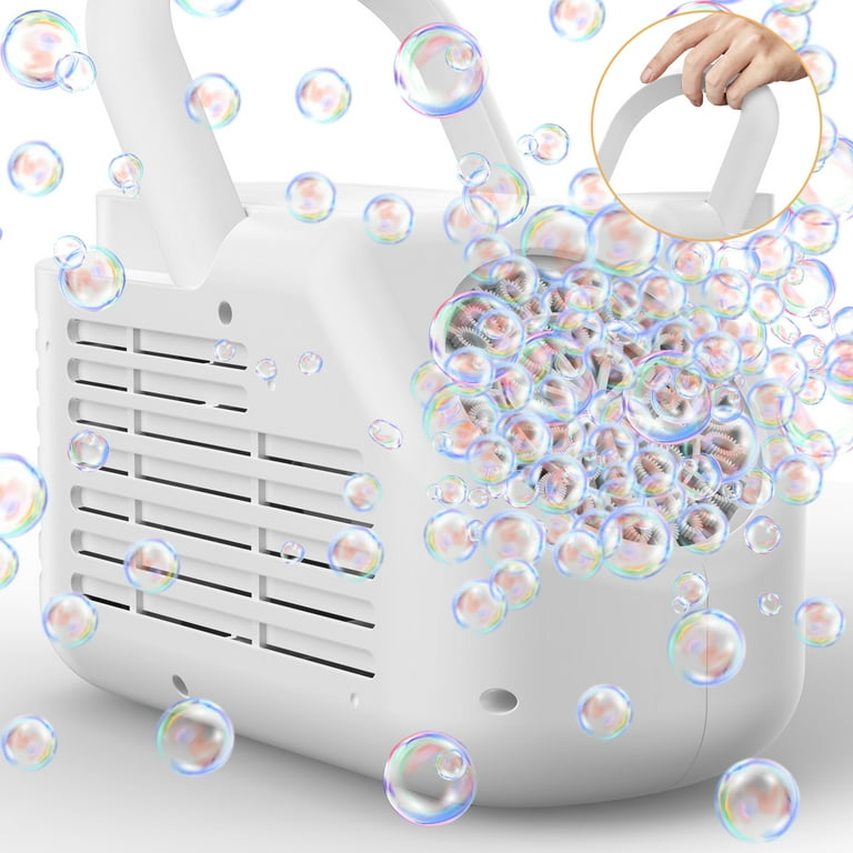 JoyStone 42-Hole Automatic Bubble Machine, High-Output Bubble