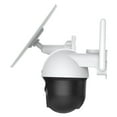 thumbnail image 4 of DEKCO Outdoor Solar Home Security Dome Camera w/ WiFi & Alarm (2 Pack), 4 of 12