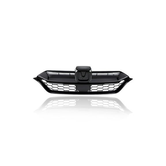 Grille - Compatible/Replacement for '20-22 Honda CR-V/Hybrid - Main Upper, Black Frame Insert, With Emblem Provision - 71121TLAA60
