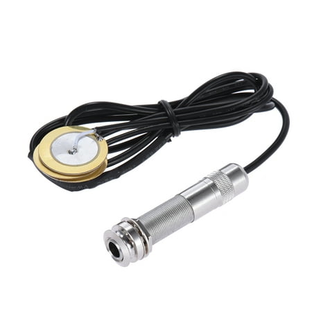 Acoustic String Instrument Piezo Pickup Pick-up System 3 Transducers 6.35mm Jack for Guitar Mandolin