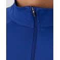 thumbnail image 4 of Hanes Cool DRI Men's Quarter Zip Pullover Deep Royal L, 4 of 7