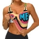 thumbnail image 3 of Fotbe Hello Summer Sujetador Deportivo Largo sin Aros para Mujer con Almohadillas y Soporte Medio, Transpirable y Absorbente, Camiseta Tipo Chaleco o Tank Top-X-Large, 3 of 8