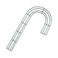 thumbnail image 1 of Wire Wreath Frame Iron Flower Wreath Frame, Christmas Wreath Frame Garland Rings 35cm, 1 of 9