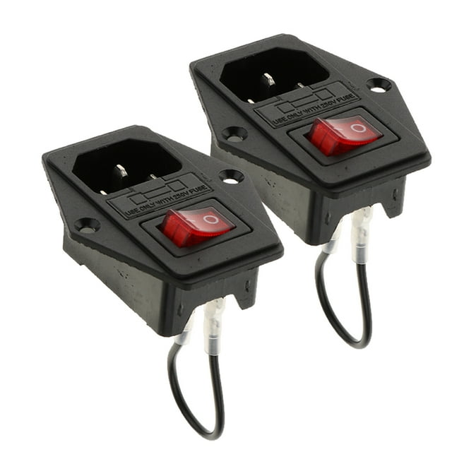 Interruptor de Fusible de Enchufe de Módulo de de Enchufe de 2 Piezas de para Impresora 3D