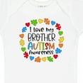 thumbnail image 4 of Inktastic I Love My Brother Autism Awareness Boys or Girls Baby Bodysuit, 4 of 5