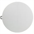 thumbnail image 3 of Pemberly Row Table Pliante Ronde en Granit à Deux Volets de 60,5 Po, Blanche, 3 of 4