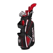 Callaway Men's Strata Plus '19 Complete 14-Piece Steel Golf Club Set with Bag, Left Handed