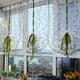 thumbnail image 4 of Cortinas De Hilo De Tul, Cortinas Transparentes De Crisantemo Para Decoración De Ventana De Sala De Estar, 80x100cm, 4 of 8
