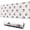 White Cow Bow, variant on Long Mouse Pads for Desk,White Cow Bow Pattern Desk Mats on Top Of Desks, Desk Mouse Pad Extra Large with 3mm Non-Slip Base and Stitched Edge for Gaming,Office,Work,Home 31.5"x11.8"