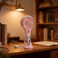 thumbnail image 4 of Portable Handheld & Desktop Summer Water Spray Fan - Rechargeable USB Cooling Fan with Adjustable Speed, Mist Humidification, Lightweight, Perfect for Outdoor & Office Use, 4 of 5