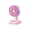 Purple, variant on Desk Fan, Usb Powered Small Portable Fan, Adjustable Strong Breeze Mini Personal Fan For Desktop Bedroom Office Table Travel