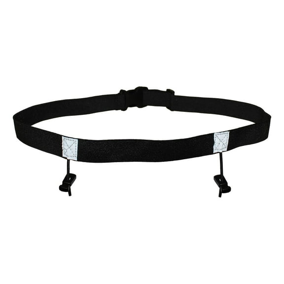 AMLESO Cycling Race Number Belt Run Belt Reflective Waist Pack Bib Holder Day Belt Runner Bib Strap for Women Men Adults Motorcycle