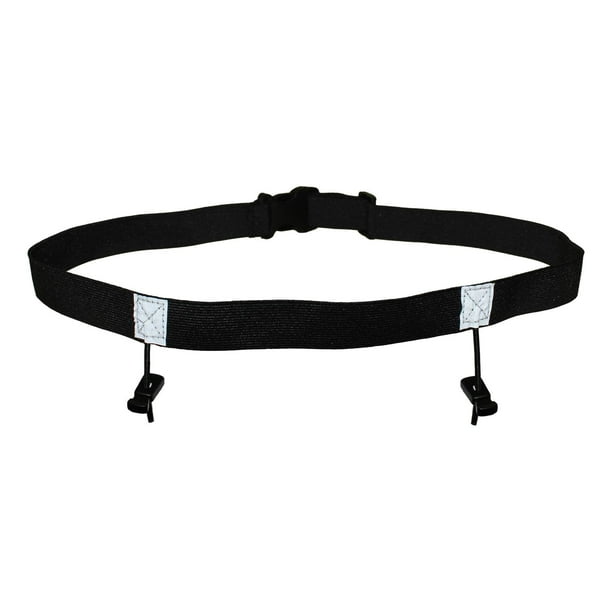 Cinturón con número de , soporte para pechera para r, as elásticas, cinturón reflectante para s de triatlón, cinturón para