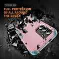 thumbnail image 3 of Rugged Case for Samsung Galaxy S24 Plus,Decase Dual Layer Protective Heavy Duty Cell Phone Cover Military-Grade Shockproof Protection TPU Bumper Tough for Galaxy S24 Plus 2024 Release,Pink/Blue, 3 of 8