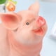 thumbnail image 3 of Adorable Pig Shaped Coin Bank Money Box Piggy Bank Resin Craft Saving Pot Desktop Decor Birthday Gift Size S, 3 of 3