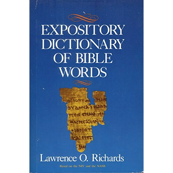 Pre-Owned The Expository Dictionary of Bible Words (Hardcover) 0310390001 9780310390008