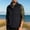 Black, variant on kosheko Men's Stand Collar Double Zip Sleeveless Vest, Chest Side Zipper Pockets Lightweight Layer City Errands Black XS
