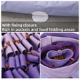 thumbnail image 5 of Duuclume Pet Snuffle Mat,Interactive Dogs Puzzle Trainning Toy Purple, 5 of 7