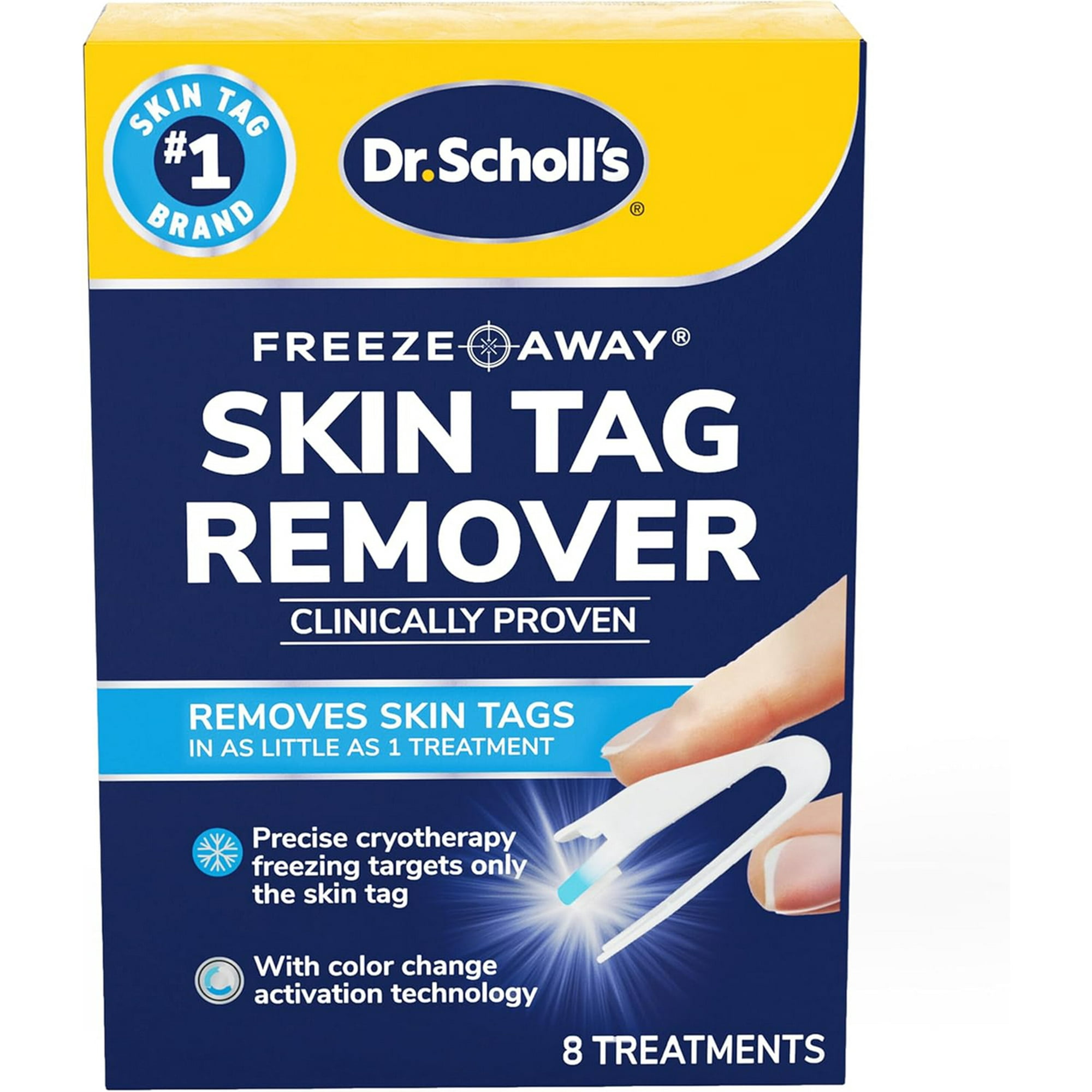 Dr. Scholl's Freeze Away Skin Tag Remover (8 Ct) - Ingredients; Dimethyl Ether, Propane, Isobutane