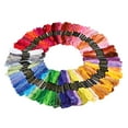 thumbnail image 4 of CIMAXIC 100pcs 8M Multicolor Cotton Cross Stitch Embroidery Threads Floss Sewing Threads (Random Color),5.91"X5.91"X5.91", 4 of 4