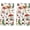 Beige, variant on Black Modern Mushroom Kitchen Towels Dish Towels, 18x26 Inch Cute Botanic Farmhouse Decoration Hand Towels Set of 2