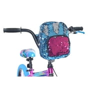 18 Kent Illusion Child Bicycle, 18 Wheels, Child Ages 6-12 Years, Blue/Purple