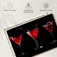 thumbnail image 6 of Elephant Stock Maraschino Cherry Cocktail Wall Art - Horizontal Canvas Wall Art - Living Room Wall Decor - Food And Drink Canvas - Black And Red Decor - 45" x 30", 6 of 8